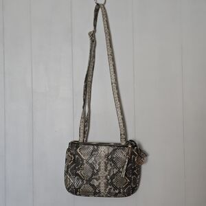 Jessica Simpson Faux Snakeskin Crossbody Bag